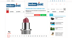 Desktop Screenshot of haberdirekt.com